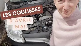 Miniature : Je tombe en panne avant de partir... Coulisses de mes mois d'avril et mai 🛠 🚐