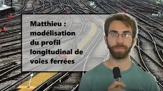 Miniature : Matthieu : modélisation du profil longitudinal de voies ferrées