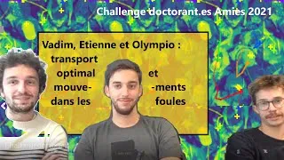 Miniature : Vadim, Etienne et Olympio : transport optimal et mouvements dans les foules