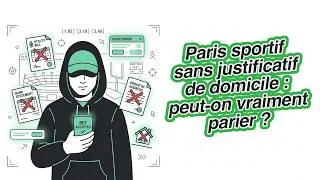 Miniature : Paris sportif sans justificatif de domicile : peut-on vraiment parier ?