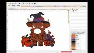 Miniature : VACHE HALLOWEEN - MOTIFS DE BRODERIE PLATINUM