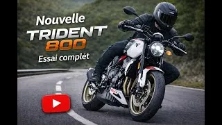 Miniature : Essai Triumph Trident 800 ! La Reine 👑