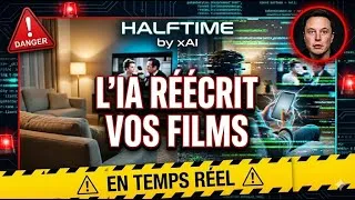 Miniature : 🚨 L'IA Réécrit Vos Films en Direct ! Elon Musk Choque avec Halftime