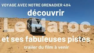 Miniature : découverte des paysages grandioses du Maroc par les pistes. En 4X4 off-road avec l'Ineos Grenadier.