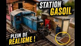 Miniature : Où est la cuve ? Astuce réaliste en échelle 1 🚂