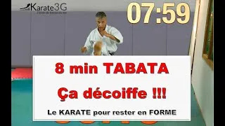Miniature : Karate : 8 min Tabata - Attention, ça décoiffe !