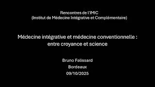 Miniature : Médecine intégrative et médecine conventionnelle
