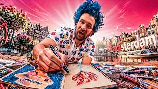 Miniature : 6 JOURS À AMSTERDAM POUR REMPLIR UN CARNET DE DESSINS