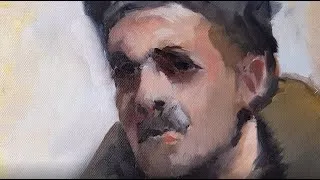 Miniature : Tableau à l'huile (24 x 33 cm) réalisé dans mon atelier inspiré du film " Le docteur Jivago"