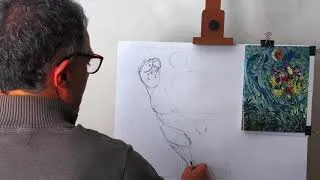 Miniature : Analyse d'une oeuvre de Chagall "Les amoureux dans le ciel de Vence"-Regard et Expression-Tutoriel#5