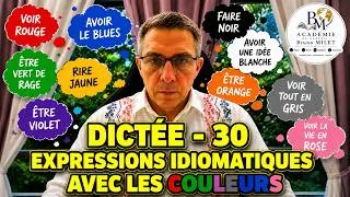 Miniature : YOUTUBE   30 EXPRESSIONS IDIOMATIQUES SUR LES COULEURS