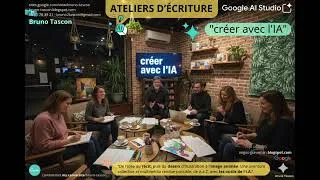 Miniature : ❤ "#créer avec l'IA" 2026 #Morbihan Bruno Tascon ATELIERS D’ÉCRITURE #Ploërmel #bretagne #écriture