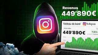 Miniature : J'ai généré 450 000€ sur Instagram sans montrer mon visage ! (Formation Gratuite)