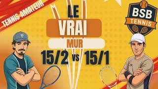 Miniature : Ce 15/1 ramène TOUT | Brandon face à l'impossible !  Tennis amateur (15/2 vs 15/1)
