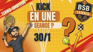 Miniature : J’ai tenté le coup le plus dur du tennis (SANS COACH)  Le fameux Service KICKER  (tennis amateur)