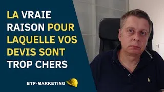 Miniature : La VRAIE raison pour laquelle vos devis sont (trop) chers - Et comment faire sans baisser le prix.