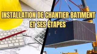 Miniature : Installation de chantier de bâtiment
