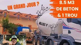 Miniature : Du Terrain Boueux à une Dalle Presque Parfaite | Chantier de Rénovation
