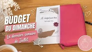 Miniature : Budget du Dimanche : Comment se termine mon mois de juillet ?