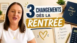 Miniature : 3 CHANGEMENTS DÈS LA RENTRÉE