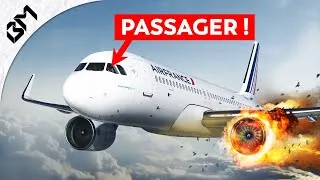 Miniature : MAYDAY ! ATTERRISSAGE D'URGENCE d'un PASSAGER - ft. Pilote Airbus | Flight Simulator