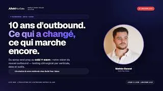 Miniature : L'évolution de l'outbound depuis 10 ans - Build Your Sales