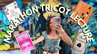 Miniature : Marathon tricot et VLOG lecture 📚✨🧶