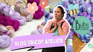 Miniature : Seule à l’atelier et début de tricots d’été
