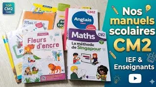 Miniature : 📚 Présentation manuels scolaires CM2 | #IEF, enseignants, école à la maison 