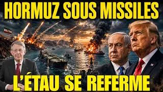 Miniature : L’Iran piège les États-Unis et Israël dans une tempête de missiles à Hormuz