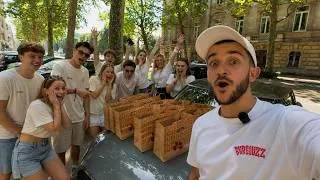 Miniature : On a débarqué dans une école avec des burgers gratuits