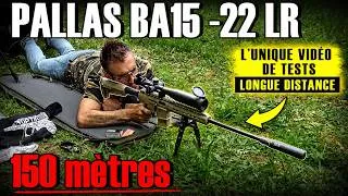 Miniature : PALLAS BA15 22 LR, l’unique vidéo de tests de précision à longue distance
