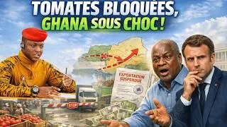 Miniature : Ibrahim Traoré choque le Ghana : 90% des tomates coupées, l’Afrique sous tension