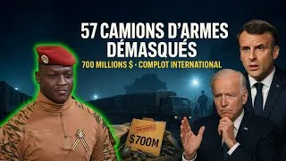 Miniature : Ibrahim Traoré défie les puissances extérieures avec la saisie de 57 camions d'armement !