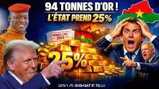 Miniature : Ibrahim Traoré : 94 tonnes d’or et 25 % d’un mégaprojet, le tournant choc du Burkina Faso