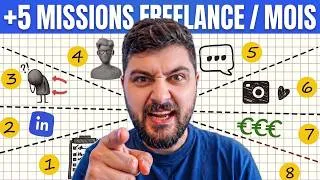 Miniature : Comment je trouve des MISSIONS FREELANCE (TJM élevé + remote)