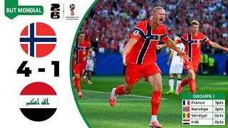 Miniature : "Irak 1-4 Norvège — Résumé | Coupe du Monde 2026 Groupe I"