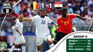 Miniature : BELGIQUE 1-1 ÉGYPTE | LES PHARAONS RÉSISTENT AUX DIABLES ROUGES ! BUT CSC LUKAKU ! 🇧🇪🇪🇬