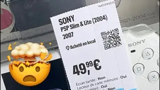 Miniature : Une PSP Blanche en Boîte Pour 50€ Chez EasyCash🤯🎮