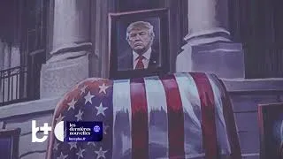 Miniature : Trump en cercueil, poster à Téhéran : l'Iran veut vengeance après funérailles de l'ayatollah