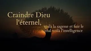 Miniature : Craindre Dieu c'est quoi ?
