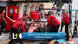 Miniature : Ferrari en crise : Hamilton, Leclerc et le dilemme de Vasseur !