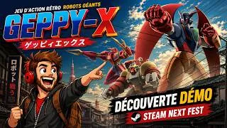 Miniature : GEPPY-X : Le retour du Mecha Old School ! (Démo Gameplay)
