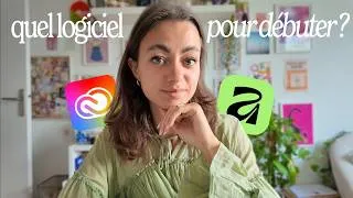 Miniature : Adobe ou Affinity : quel logiciel pour commencer le graphisme ? (DÉMO DÉBUTANT AFFINITY)