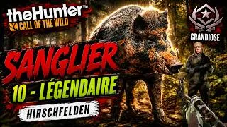 Miniature : 🔥 Le SANGLIER 10 LÉGENDAIRE que j'attendais est enfin tombé ! 🐗 | The Hunter COTW