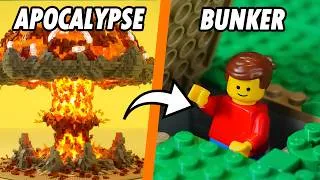 Miniature : J'ai construit un BUNKER SECRET pour l'apocalypse !