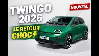 Miniature : La Twingo 2026 : la citadine électrique que tous les constructeurs copiaient ?