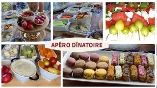 Miniature : APERO DINATOIRE  pour l’été  /12 recettes simples  faciles & gourmandes