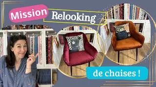 Miniature : Mission Relooking de chaises ! #vlogcouture #relookingdemeuble