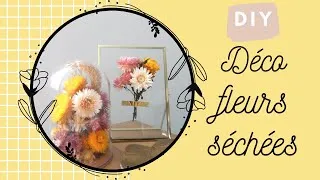 Miniature : DIY [fr] : DÉCO TENDANCE facile et rapide à faire avec des FLEURS SÉCHÉES !!